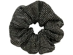 Name It sort scrunchie hårelastik med glitter